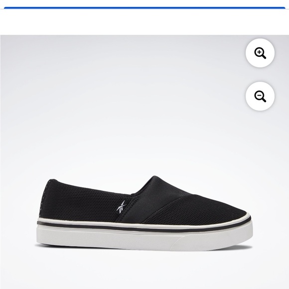 Reebok Black Slip-On Sneakers - Picture 6 of 8